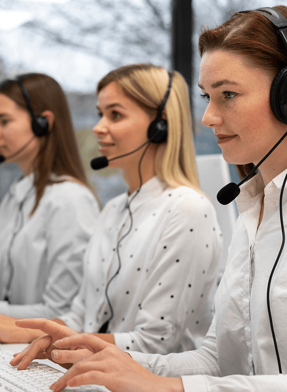 Customer Service Team Illustration